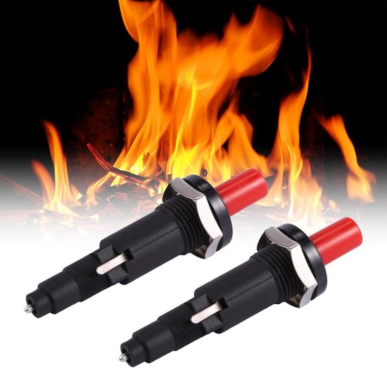 SnelShoppen - Piezo Ontsteker Kersen, Gasverwarming, Ceramische Ontstekingen, Drukknop Piezo Ontstekers, Ontsteking Voor Gasfornuis, Grillaansteker Vo