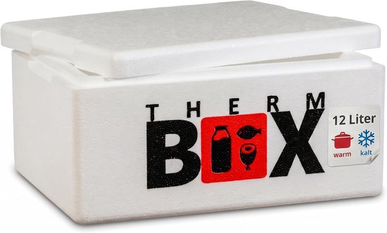 SnelShoppen - Thermo Box Styrofoam Box 1L t/m 19L Isolatiebox Koelbox Warmhoudbox Herbruikbaar voor Feest, Camping, Tuin, Keuken