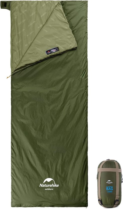 SnelShoppen - Ultralichte Omslagslaapzak - Zomer Dekenslaapzak - Compact, Waterdicht - Warme Slaapzak voor Kinderen en Volwassenen - Perfect voor Camp