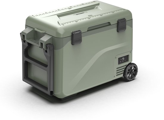 SnelShoppen - Zcamp GD40W 43L Koelbox, Draagbare Mini-Koelkast, 12V Elektrische Compressor, Auto-Koelkast, Vriesbox voor Camping, Boot, Vrachtwagen, C
