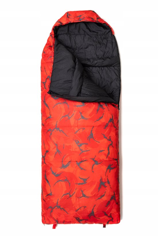 Snugpak Sleeper Kids Kinder Slaapzak Rood - Comfortabel en Warm
