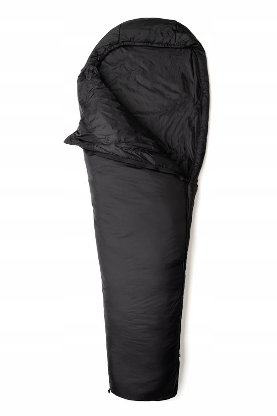 Snugpak Softie 3 Slaapzak - Standaard Maat, Zwart, Links Rits