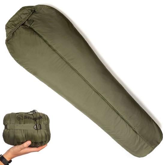 Snugpak Special Forces 1 X-Long Slaapzak - Groen, 1,45 kg van Merkloos