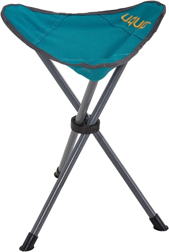 SO72 Caccia - driepoot kruk - vouwkruk - visstoel - camping driepoot - petrol/grey - Kleur zitting wijkt af