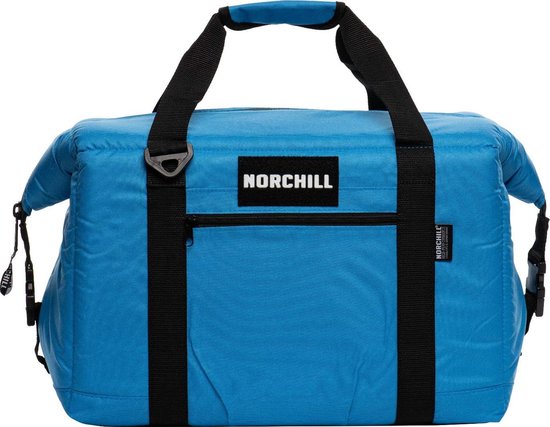 Soft Cooler Bag - Koeltas - Buitenactiviteiten - Dubbel temperatuurisolatiesysteem - 24 Can - Blauw