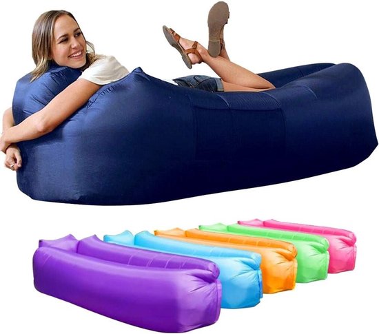Solacis Opblaasbare bank - opblaasbare zetel - Opblaasbare sofa - Campingbank - Draagbaar - Must have!