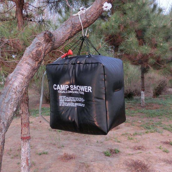 Solar Tuindouche buitendouche - Douchezak 40 L - Solar buitendouche met Douchekop - Waterzak - Tuin - Camping douche van Solar