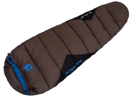 Solayne Slaapzak - Camping - Volwassenen - Kamperen - Outdoor - Winter slaapzak - Mummie - Katoen - 230x80 cm - Groen