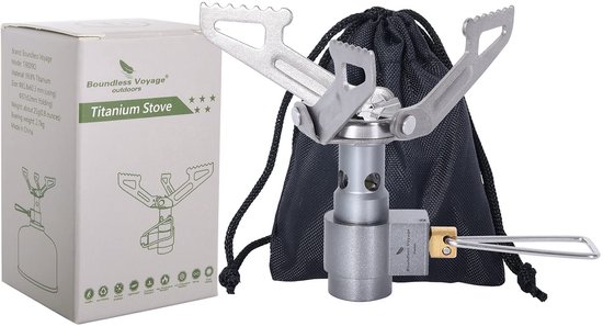 Solidchoice - 2700W Mini Camping Gasfornuis