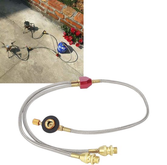 Solidchoice - G1/8 DN6 Gas Tankadapter voor Barbecues