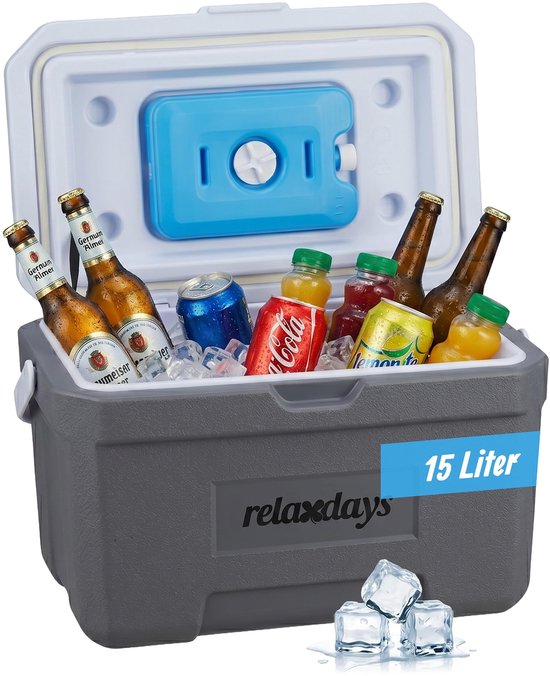 Solidchoice - Koelbox 15L met Koelelement en Handvat