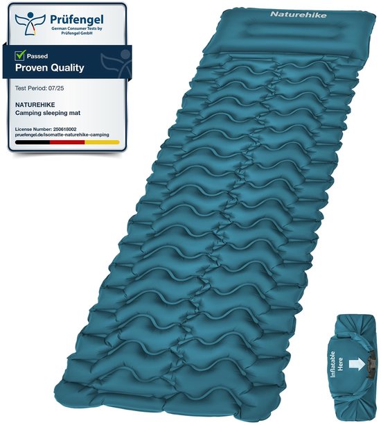 Solidchoice - Ultralight Opblaasbare Slaapmat voor Backpacken en Kamperen
