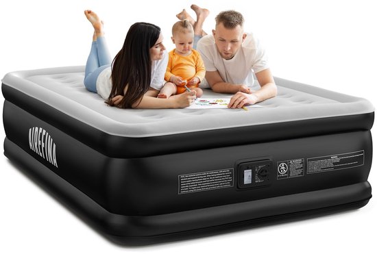 Solidchoice - Zelfopblazend Luchtbed voor 2 Personen met Pomp