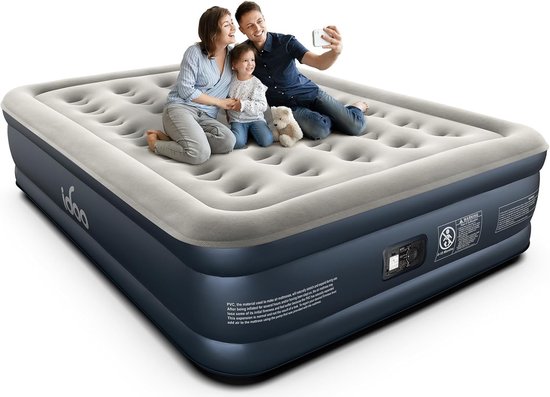 Solidchoice - Zelfopblazend Luchtmatras voor 2 Personen met Pomp
