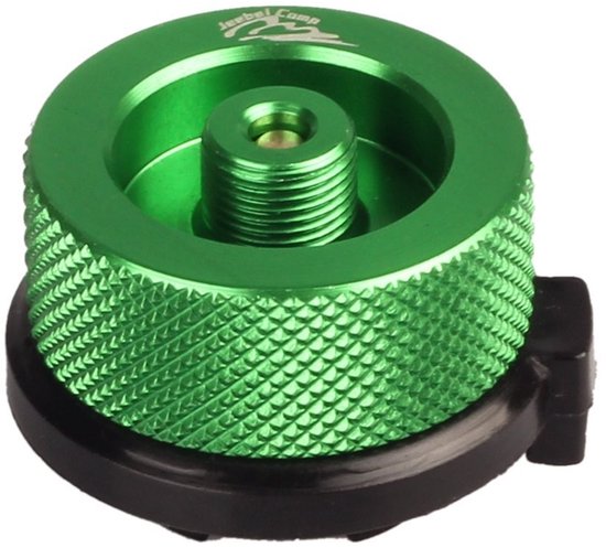 SolidKeus - Gas Inverter voor Butaan naar Schroefgas, Duralumin Adapter