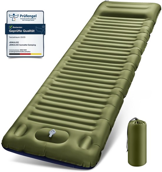 SolidKeus - Opblaasbare Slaapmat 12 cm D dik voor Buiten