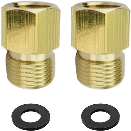 SolidKeus - Set van 2 LPG Gas Adapters voor Gasfornuis