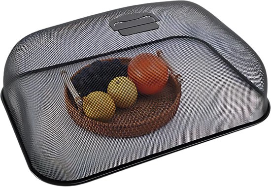 Solud® Vliegenkap 47,5 x 34 cm - Voedselkap - Vliegenverjager voor op tafel - Foodcover - Vliegenvanger van Merkloos