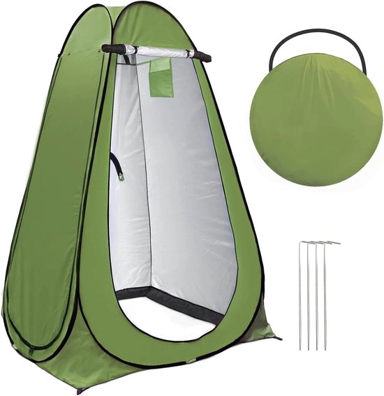 Solvix Douchetent - Camping Douche - Pop Up Tent Douche - Buitendouche Tent - Draagbare Omkleedtent voor Camping, Strand en Outdoor