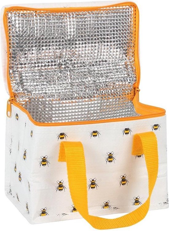 Something Different Lunchtasje/Koeltas Allover Bee Multicolours van Something Different