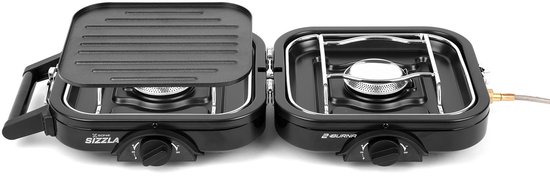 Sonik - Kooktoestel - Sizzla - 2-Burner - Camping Stove van Merkloos