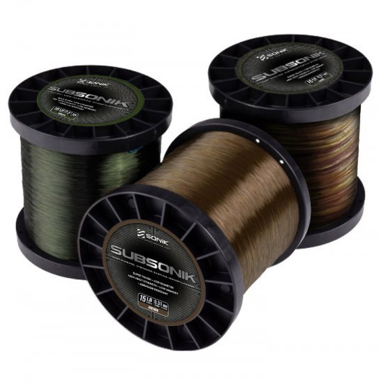 Sonik Subsonik Monofilament 3000m Bruin 0.38mm van SONIK
