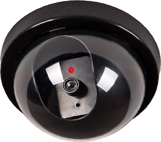 Soroh® | Dummy Camera - 2 Stuk(s) - Beveiligingscamera - Nep Camera - Buiten & Binnen - Alarm - Led - Zwart van Soroh