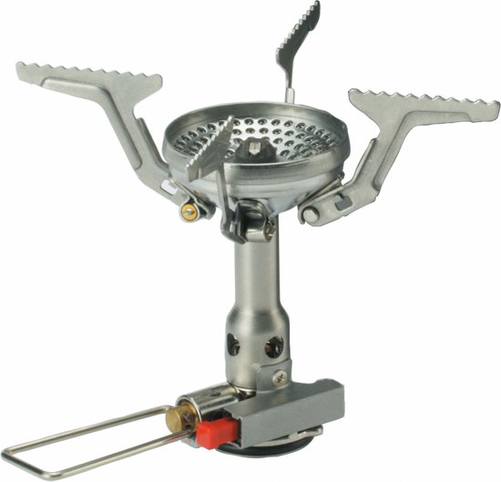 SOTO Amicus Gasbrander met Piëzo – Lichtgewicht Camping Kooktoestel 3030W – Compacte Outdoor Brander (Incl. Opbergtas)