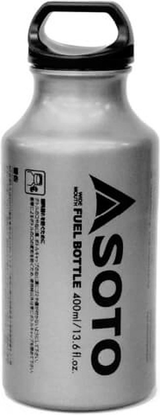 Soto Outdoors - Muka Stormbreaker Aluminium Brandstoffles voor gasbrander - kamperen - 400 ml van Merkloos