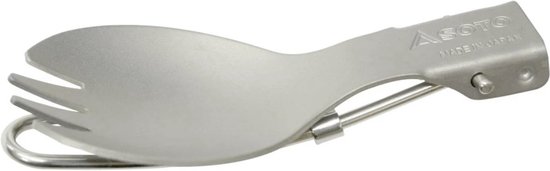 Soto Outdoors - pocket spork II - inklapbare lepel / vork - kamperen van Soto