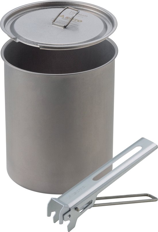 Soto Titanium Pot pan 750 ml lichtgewicht kamperen van Soto