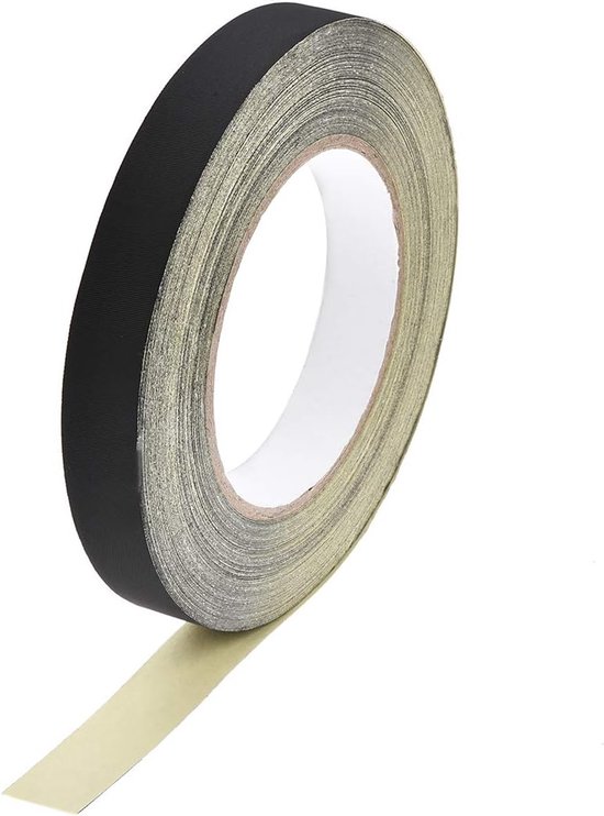 sourcing map 18 mm acetaat tape voor laptop elektrische auto's gitaar reparatie hoge temperatuur tape zwart 30 m