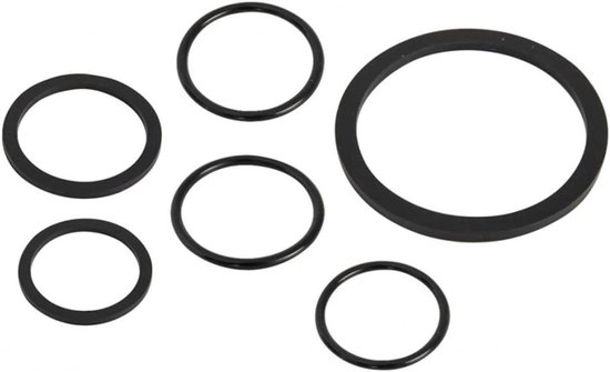 Spa Afdichtingskit - Reparatieset Bubbelbad - Bubbelbad Onderhouden - Specifiek voor HydroJet - 30 g - Zwart