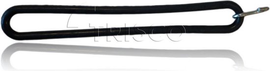 spanrubber - 5st - 40cm - s-haak - 8mm - tent - gaaskleed -aanhangerdoek van Merkloos