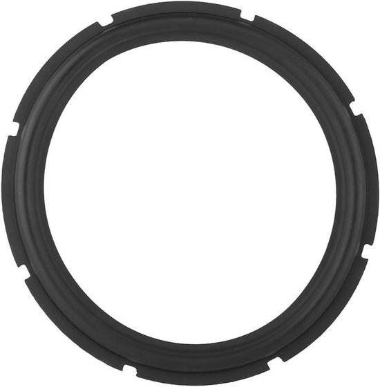 Speaker Reparatie Kit - Woofer Vervanging - Luidspreker Herstel - Flexibel Rubber - 30.5 cm - Zwart van Merkloos