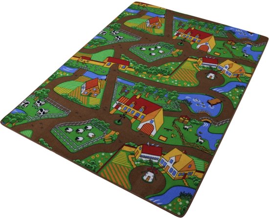 Speelkleed Farm - 140 x 200 cm van Cabino
