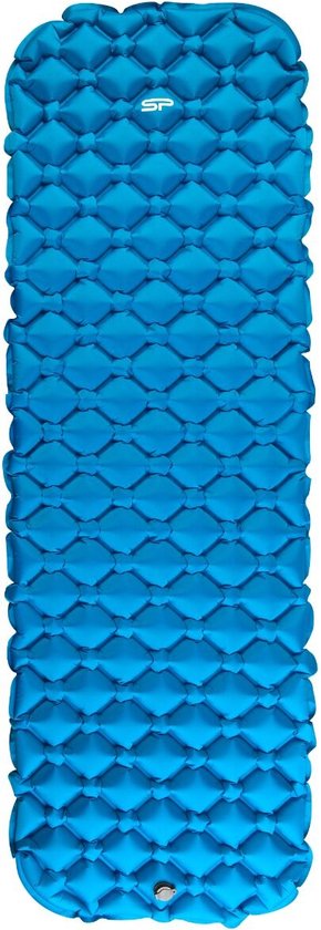 Spokey Air Bed Opblaasbaar Matras Blauw 190 x 60 x 5 cm van Merkloos