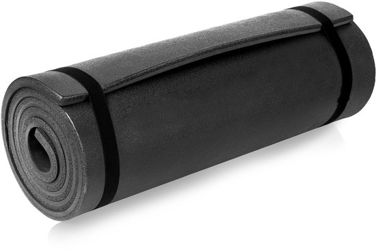 Spokey CAMPINOS Slaapmat - Zwart - 180x50x1 cm - Twee-laags - Verhoogde mechanische weerstand - Lichtgewicht 280 g van Spokey