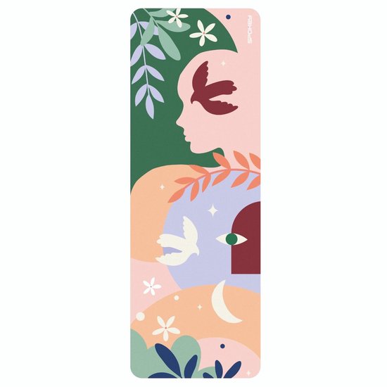 Spokey Harmony Mat - Yoga en fitnessmat - met motief - 173x61 cm van Spokey