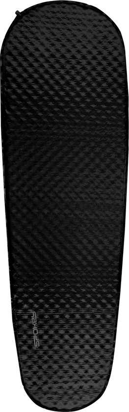 Spokey RAMBLER Slaapmat - Zwart - 180 x 50 cm x 3 cm - Zelf-opblazend - R-Value 3.6