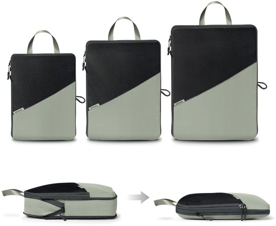 Spokey SAKI Compressiezakken - Set van 3 - XS S M