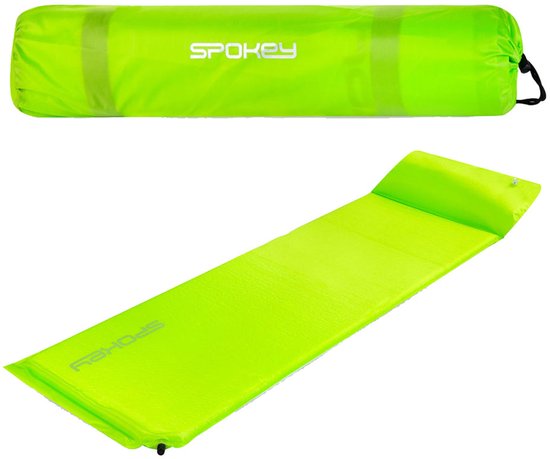 Spokey Savory Pillow Mat Geel 186 x 50 x 2.5 cm van Merkloos