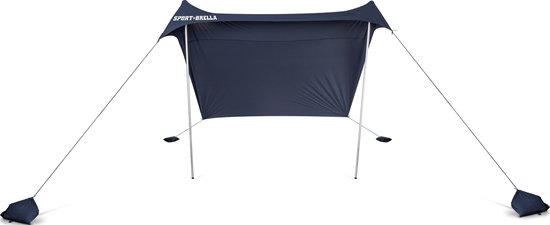 Sport-Brella Solbreeze Zonnescherm - Open Strandtent - Blauw van Sport-Brella