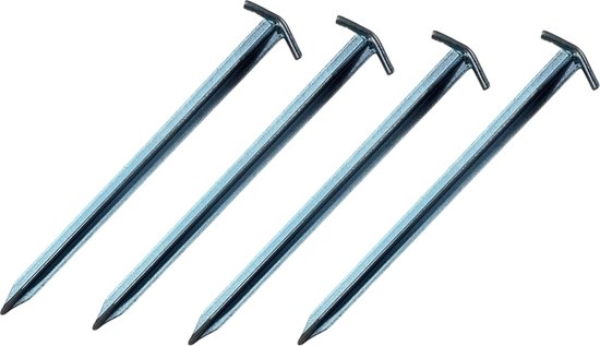 Springkussen haringen - 4 stuks - 30cm - Grondpen - Tentharingen - Rots pen - Spijkerharing van SPRI