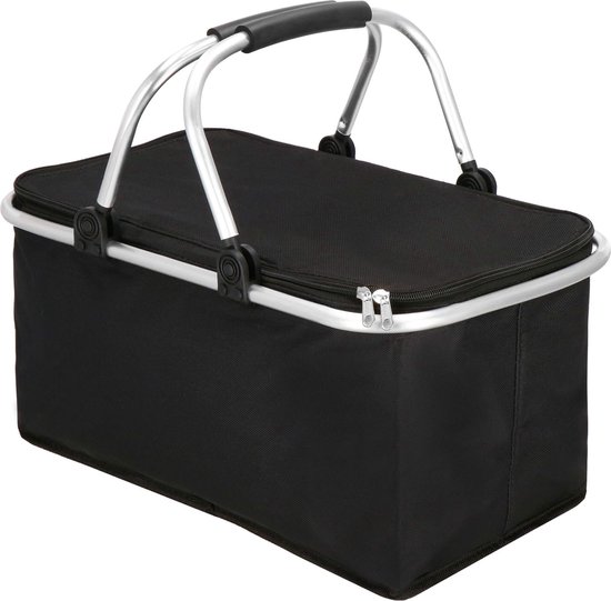 Springos Geïsoleerde Koeltas - Lunchtas - 30 Liter - Zwart
