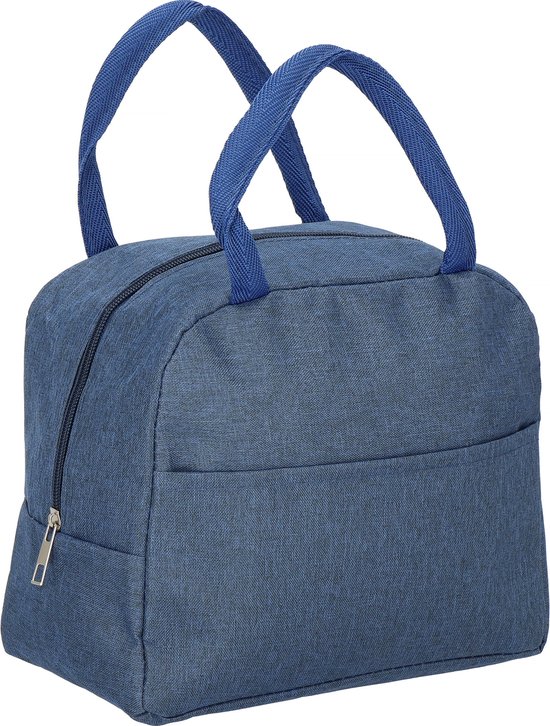 Springos Geïsoleerde Koeltas - Lunchtas - 5 Liter - Blauw