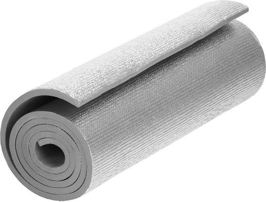 Springos Slaapmat | Schuimmat | 180 cm | PE -Schuim | Grijs