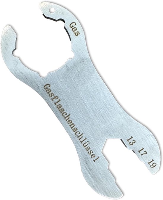 Stainless Steel Gas Cylinder Wrench, Multifunctional Gas Bottle Wrench, Portable Gas Conditioning Tool, Gas Bottle - ShopVlot