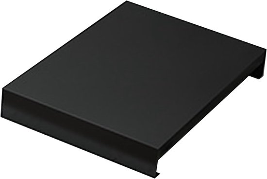 Stainless Steel Gas Stove Cover - Noodle Plate - Black Electric Cooker Range Burner Lid - Hob Extend Kitchen Workspace van Merkloos
