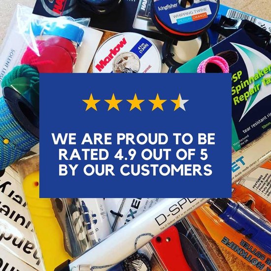 Standaard Nokkenkit - Reparatieset - Zeilboot Hardware - Compleet met onderdelen - 11.9 x 10.5 x 2.1 cm - Rood van Merkloos